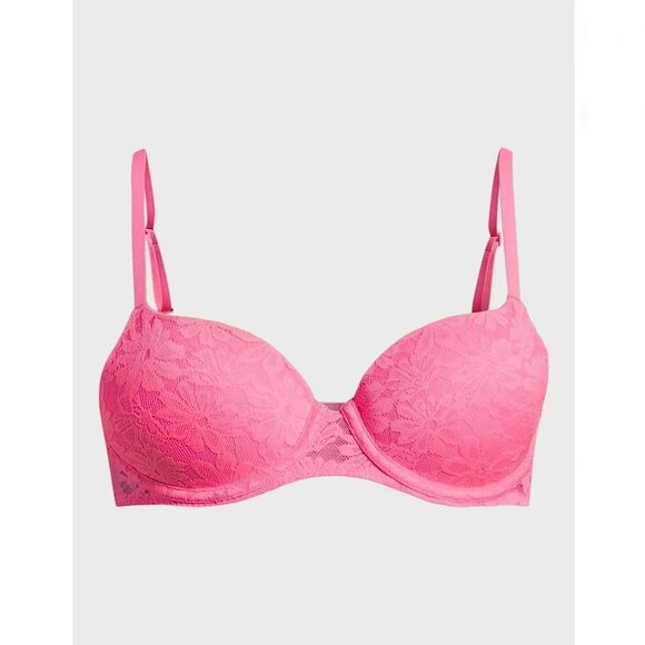 Women's All Over Lace Push Up Bra with Sugarcup, Size 36D - Picture 3 of 7